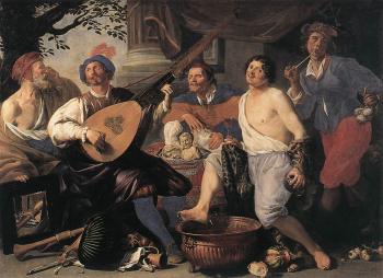 特奧多爾 隆鮑茨 Allegory of the Five Senses 特奧多爾 隆鮑茨 Allegory of the Five Senses